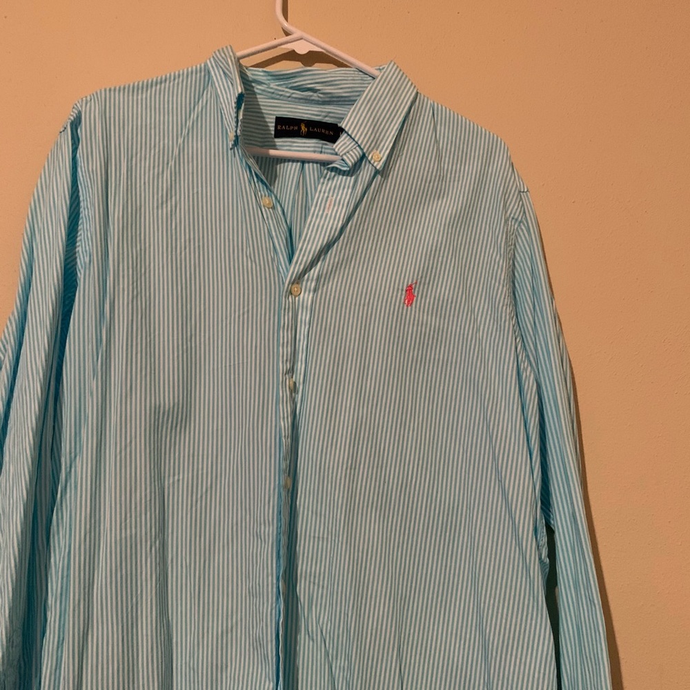 Polo long sleeve button up